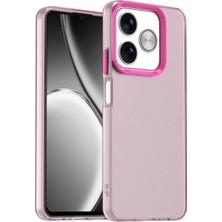 Bovinox Realme C61 Kılıf Parmak Izi Yapmaz Buzlu Şeffaf Ince Tasarım Kamera Koruma