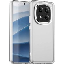 Bovinox Xiaomi Redmi Note 14 Pro Plus 4g Kılıf Parmak Izi Yapmaz Buzlu Şeffaf Ince Minimalist Tasarım