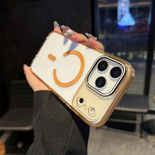 Bovinox Iphone 17 Magsafe Uyumlu Kılıf Sararmaz Pvc Crystal Parlaklık