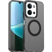 Bovinox Xiaomi Redmi 15C Uyumlu Magsafe Şarj Destekli Renkli Kılıf Kamera Korumalı Silikon Darbe Emici Kapak