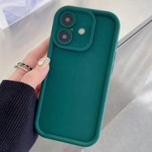 Bovinox Iphone 16 Uyumlu Kamera Korumalı Silikon Kılıf Pürüzsüz Mat Yüzey Darbelere Dayanıklı Tam Korumalı