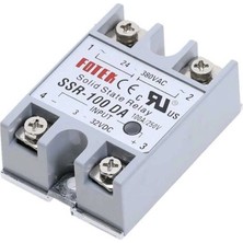 Voltaj SSR-100DA Solid State Röle 100A - 3-32VDC Giriş 24-380VAC Çıkış