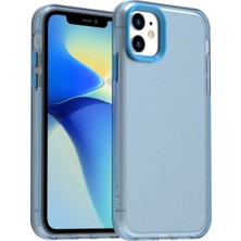 Bovinox iPhone 11 Kılıf Parmak Izi Yapmaz Buzlu Şeffaf Ince Tasarım Minimalist Tasarım