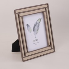 Selim 15X20 Lara Aynalı Çerçeve Taupe