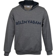 Bilim Yaşam Okulları Sweatshirt Koyu Gri Melanj 4xl
