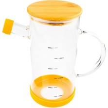 Bambum Gepetto - Bambu Kapaklı Yağdanlık 600ML