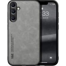 Bovinox Samsung Galaxy S25 Plus Kamera Korumalı Kılıf Deri Görünümlü Tam Koruma Vintage Premium Deri Kılıf