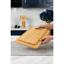 Leona - Ikili Kesme Tahtası Bambu