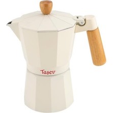 Bambum Garen - Moka Pot 9 Fincan Bej