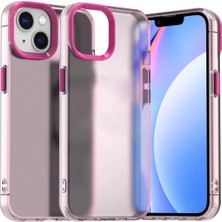 Bovinox iPhone 15 Kılıf Parmak Izi Yapmaz Buzlu Şeffaf Ince Tasarım Minimalist Tasarım