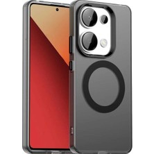 Bovinox Xiaomi Redmi Note 13 Pro Uyumlu Magsafe Şarj Destekli Renkli Kılıf Kamera Korumalı Darbe Emici