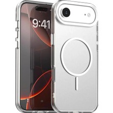 Bovinox Iphone 17 Air Uyumlu Magsafe Şarj Destekli Renkli Kılıf Kamera Korumalı Silikon Darbe Emici Kapak