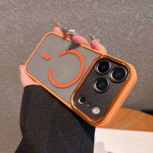 Bovinox Iphone 17 Pro Max Kılıf Parlak Arka Yüzey Magsafe Şarj Özellikli Kapak Kılıf Kamera Koruyuculu