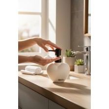 Renk Yapı Rüyası Kalp Şeklinde Seramik Şık 400ML Sıvı Sabunluk