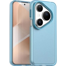 Bovinox Huawei Pura 80 Pro Kılıf Parmak Izi Yapmaz Buzlu Şeffaf Ince Tasarım Kamera Koruma Üstün Koruma