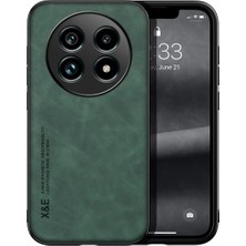 Bovinox Realme 13 Pro Kamera Korumalı Kılıf Deri Görünümlü Tam Koruma Vintage Premium Deri Lansman Kılıf