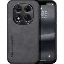 Bovinox Xiaomi Note 14 Pro Kamera Korumalı Kılıf Deri Görünümlü Tam Koruma Vintage Premium Deri Kılıf