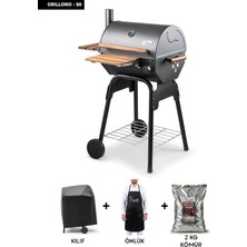 Cheffi Grillord 50 Barbekü (ÖNLÜK VE KILIF HEDİYELİ)