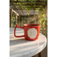 Acar Diotima Porselen Kupa Kırmızı - 230 ml