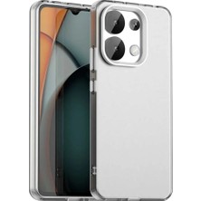 Bovinox Xiaomi Redmi Note 13 Kılıf Parmak Izi Yapmaz Buzlu Şeffaf Ince Tasarım Kamera Koruma