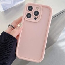 Bovinox Iphone 16 Pro Max Uyumlu Kamera Korumalı Silikon Kılıf Pürüzsüz Mat Yüzey Darbelere Dayanıklı