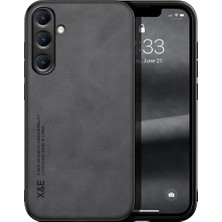 Bovinox Samsung Galaxy S25 Plus Kamera Korumalı Kılıf Deri Görünümlü Tam Koruma Vintage Premium Deri Kılıf