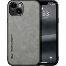Bovinox Iphone 13 Kamera Korumalı Kılıf Deri Görünümlü Tam Koruma Vintage Premium Deri Lansman Kılıf