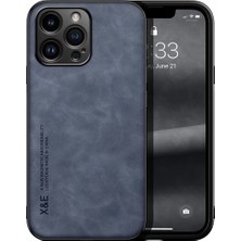 Bovinox Iphone 16 Pro Max Kamera Korumalı Kılıf Deri Görünümlü Tam Koruma Vintage Premium Deri Lansman Kılıf