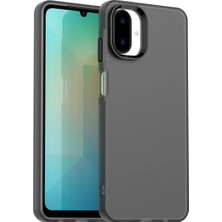 Bovinox Samsung Galaxy A07 Kılıf Parmak Izi Yapmaz Buzlu Şeffaf Ince Tasarım Kamera Koruma Üstün Koruma