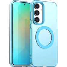 Bovinox Samsung Galaxy S25 Plus Uyumlu Magsafe Şarj Destekli Renkli Kılıf Kamera Korumalı Darbe Emici