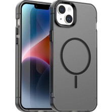 Bovinox Iphone 14 Uyumlu Magsafe Şarj Destekli Renkli Kılıf Kamera Korumalı Silikon Darbe Emici Kapak