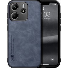 Bovinox Xiaomi Note 14 Kamera Korumalı Kılıf Deri Görünümlü Tam Koruma Vintage Premium Deri Lansman Kılıf