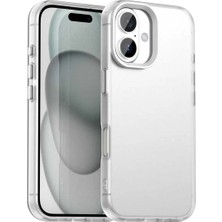 Bovinox iPhone 17 Kılıf Parmak Izi Yapmaz Buzlu Şeffaf Ince Tasarım Minimalist Tasarım