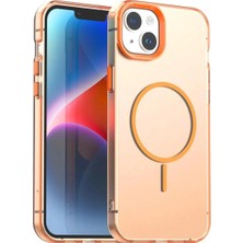 Bovinox Iphone 11 Uyumlu Magsafe Şarj Destekli Renkli Kılıf Kamera Korumalı Silikon Darbe Emici Kapak