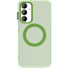 Bovinox Samsung Galaxy A55 Kılıf Kamera Korumalı Mat Manyetik Halka Sert Kapak Renkli Parmak Izi Bırakmaz