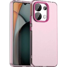 Bovinox Xiaomi Redmi Note 13 Kılıf Parmak Izi Yapmaz Buzlu Şeffaf Ince Tasarım Kamera Koruma