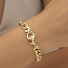 Xuping Jewelry Stil Incisi /xupıng Jewelry Lüks Gurmet Zirkon Taşlı Bileklik