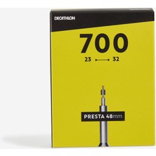 Decathlon 700 × 23/32 - 48 mm Iç Lastik Presta Valf Uyumlu