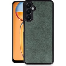 Erdo Ticaret Buğz Samsung Galaxy A35 5g Kılıf Aras Deri Kapak - Koyu Yeşil