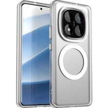 Bovinox Xiaomi Redmi Note 14 Pro Uyumlu Magsafe Şarj Destekli Renkli Kılıf Kamera Korumalı Darbe Emici