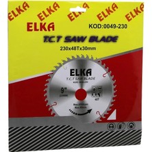 Erdo Ticaret Buğz Elka T.c.t Saw Blade KOD-0049-230 ( 230X48TX30MM ) ( Ağaç ) Sunta Kesici Disk*80