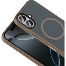 Bovinox Iphone 17 Kılıfı Mat Yüzey Magsafe ile Uyumlu Kapak