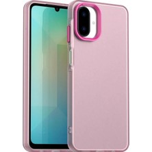 Bovinox Samsung Galaxy A07 Kılıf Parmak Izi Yapmaz Buzlu Şeffaf Ince Tasarım Kamera Koruma Üstün Koruma