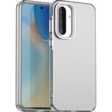 Bovinox Samsung Galaxy A56 Kılıf Parmak Izi Yapmaz Buzlu Şeffaf Ince Tasarım Kamera Koruma