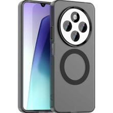 Bovinox Xiaomi Redmi 14C Uyumlu Magsafe Şarj Destekli Renkli Kılıf Kamera Korumalı Silikon Darbe Emici Kapak