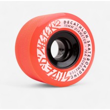 Decathlon Longboard Tekerleği - 4 Adet - 70 mm / 76A - Slide