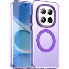 Bovinox Xiaomi Redmi Note 15 Pro Uyumlu Magsafe Şarj Destekli Kılıf Kamera Korumalı Silikon Darbe Emici