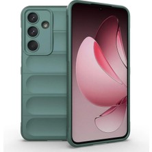 Bovinox Samsung Galaxy S25 Fe Kılıfı Darbe Emici Tasarım Kamera Korumalı Silikon Şişme Görünümlü Kapak