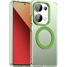 Bovinox Xiaomi Redmi Note 13 Pro Uyumlu Magsafe Şarj Destekli Renkli Kılıf Kamera Korumalı Darbe Emici