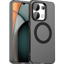 Bovinox Xiaomi Redmi Note 13 Uyumlu Magsafe Şarj Destekli Renkli Kılıf Kamera Korumalı Silikon Darbe Emici